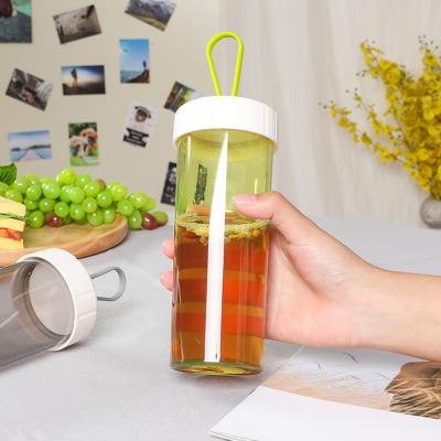 透明長款時(shí)尚塑料水杯