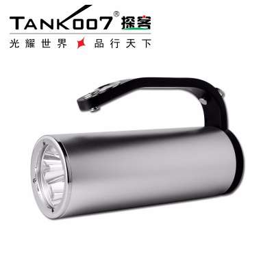TANK007探客LED強(qiáng)光手電筒的基本結(jié)構(gòu)及性能特點